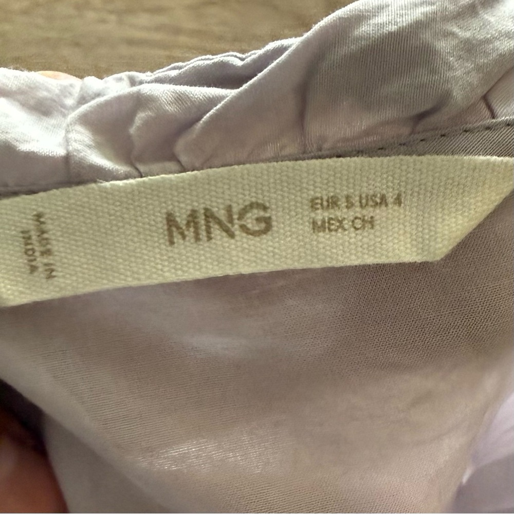 Mango Light Purple Ruffle Blouse - Picture 5 of 5